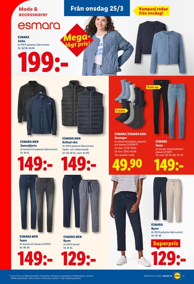 Lidl reklamblad i vecka 13 sida 23