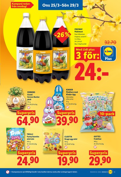 Lidl reklamblad i vecka 13 sida 26