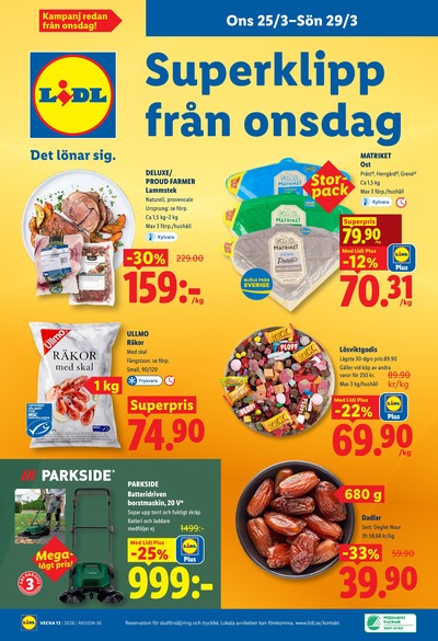 Lidl reklamblad i vecka 13 sida 27