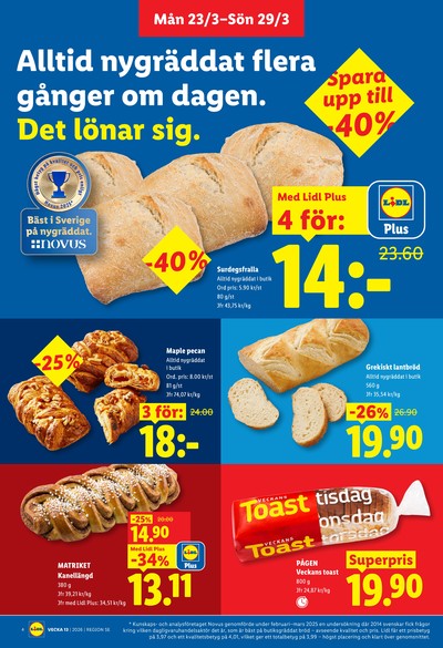 Lidl reklamblad i vecka 13 sida 4