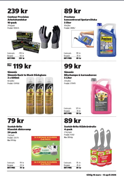 Costco reklamblad i vecka 13 sida 9