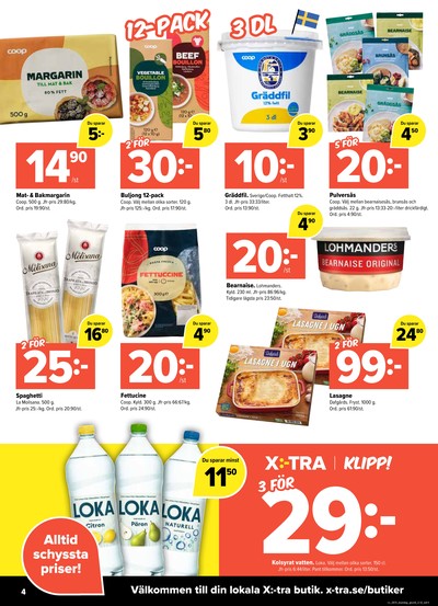 X:-tra reklamblad i vecka 13 sida 4