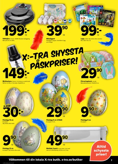 X:-tra reklamblad i vecka 13 sida 7