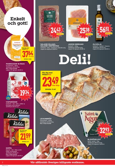 WILLY:S reklamblad i vecka 13 sida 2