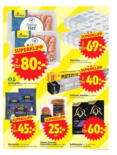 ICA Supermarket reklamblad i vecka 13 sida 3