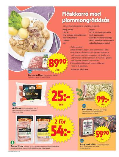 ICA Supermarket reklamblad i vecka 13 sida 6