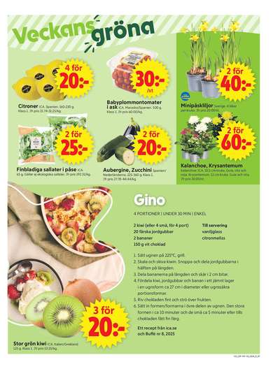 ICA Supermarket reklamblad i vecka 13 sida 7