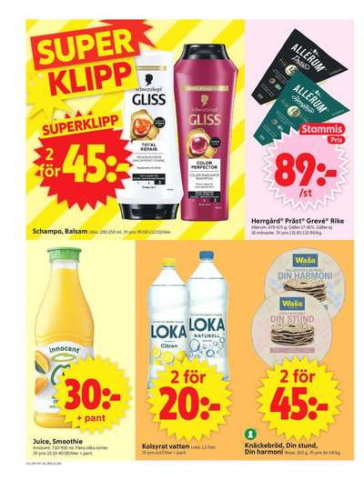 ICA Supermarket reklamblad i vecka 13 sida 10