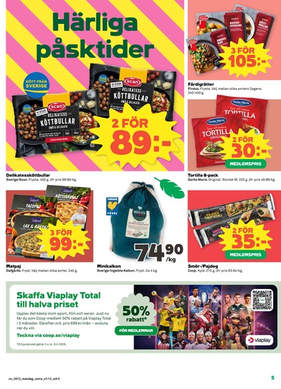 Coop reklamblad i vecka 13 sida 5