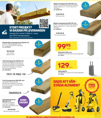 ByggMax reklamblad i vecka 13 sida 6
