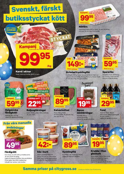 City Gross reklamblad i vecka 13 sida 2