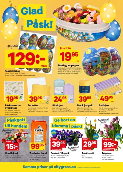 City Gross reklamblad i vecka 13 sida 9