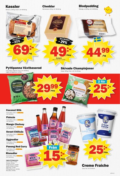 Pekås reklamblad i vecka 13 sida 3