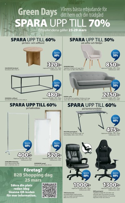 Jysk reklamblad i vecka 13 sida 5