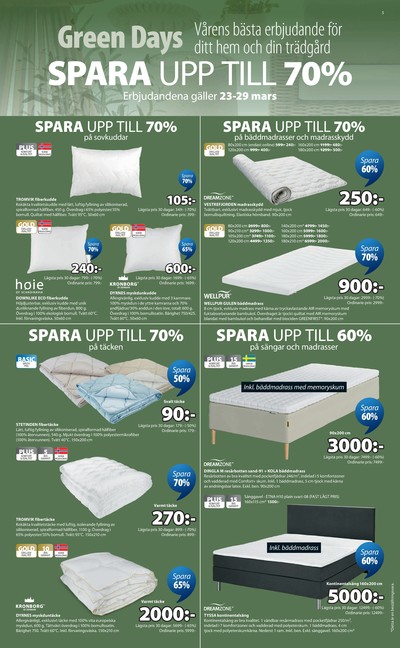 Jysk reklamblad i vecka 13 sida 6