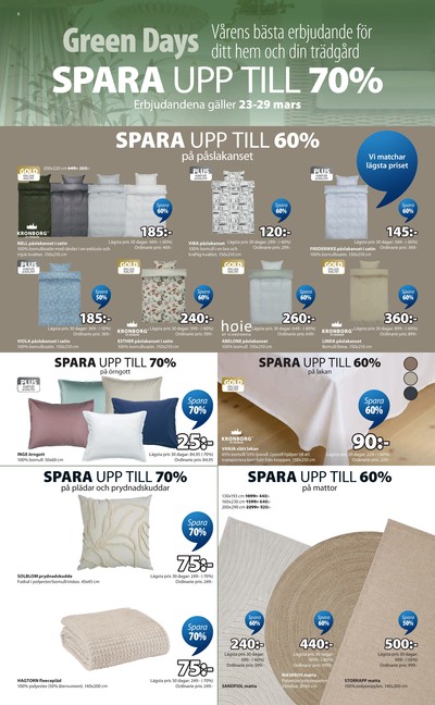 Jysk reklamblad i vecka 13 sida 7