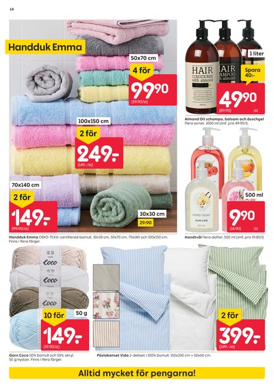 Rusta reklamblad i vecka 13 sida 14