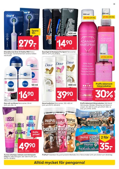 Rusta reklamblad i vecka 13 sida 15