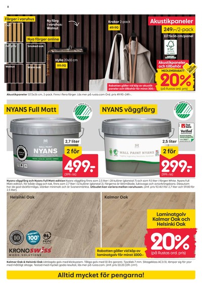 Rusta reklamblad i vecka 13 sida 8