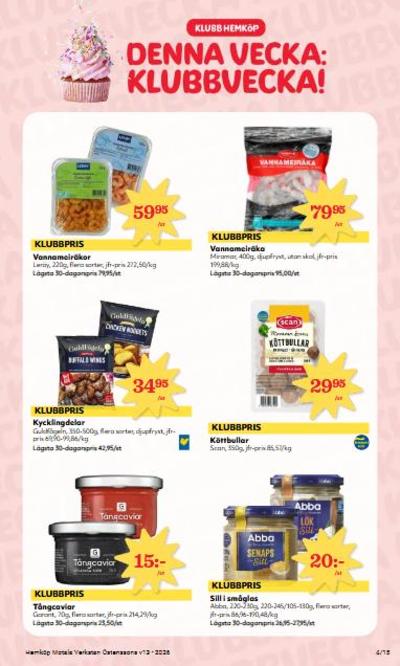 Hemköp reklamblad i vecka 13 sida 4