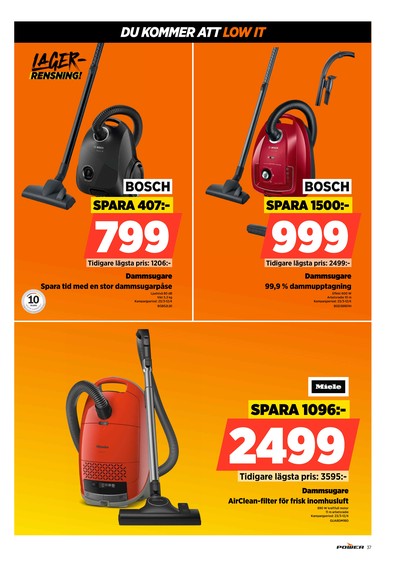 Power reklamblad i vecka 13 sida 37