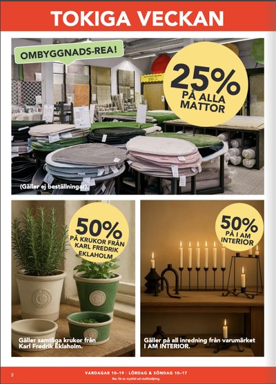 Bo Ohlsson reklamblad i vecka 13 sida 6