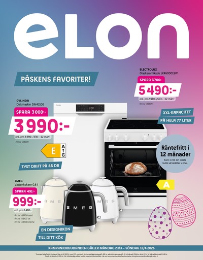 Elon reklamblad i vecka 14 sida 1
