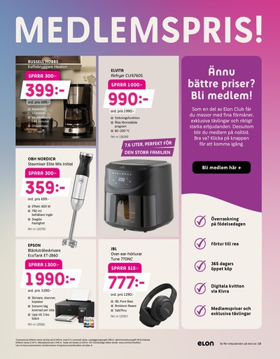 Elon reklamblad i vecka 14 sida 13