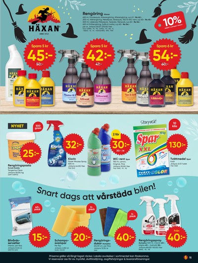 Dollarstore reklamblad i vecka 14 sida 15