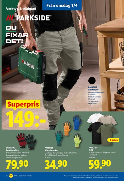 Lidl reklamblad i vecka 14 sida 24
