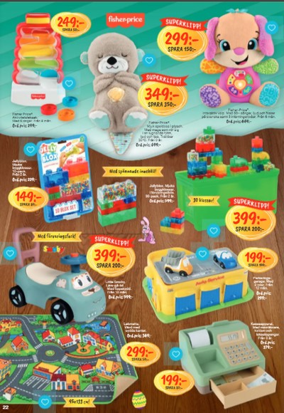 Leklust reklamblad i vecka 14 sida 22