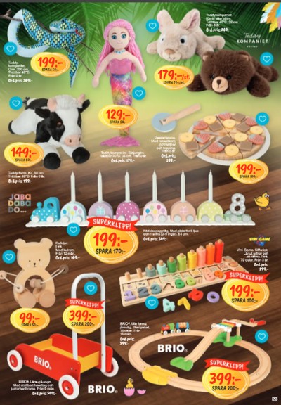 Leklust reklamblad i vecka 14 sida 23