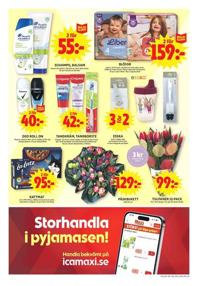 ICA Maxi reklamblad i vecka 14 sida 12