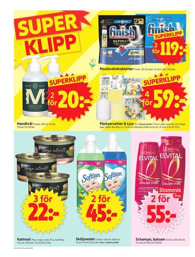 ICA Supermarket reklamblad i vecka 14 sida 12