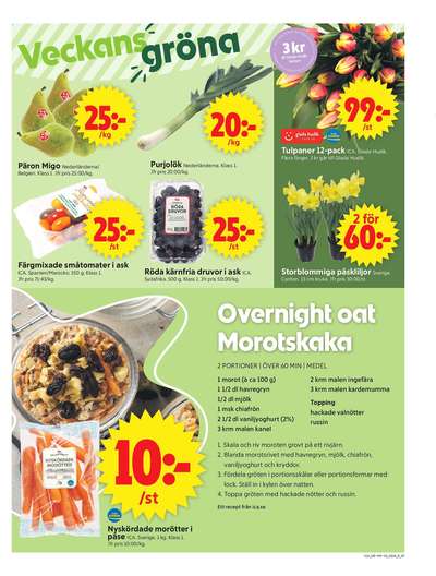 ICA Supermarket reklamblad i vecka 14 sida 9