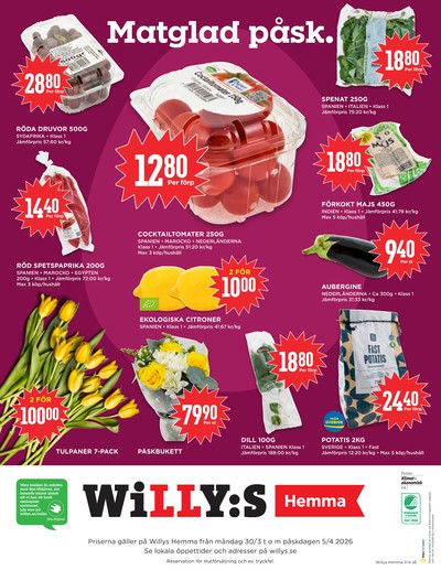 WILLY:S hemma reklamblad i vecka 14 sida 6