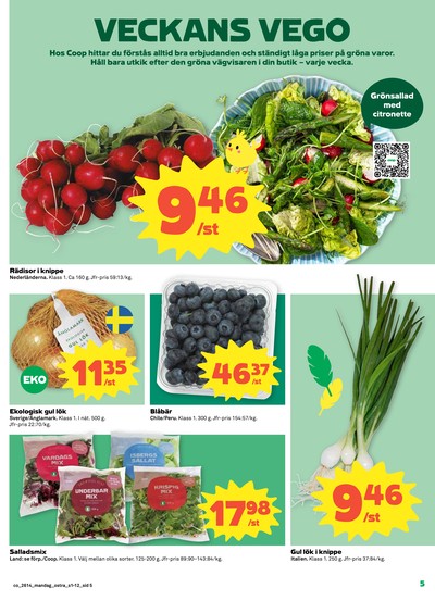 Coop reklamblad i vecka 14 sida 5