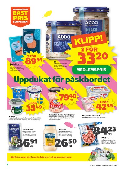 Stora Coop reklamblad i vecka 14 sida 2