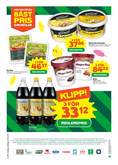 Stora Coop reklamblad i vecka 14 sida 12