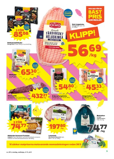 Stora Coop reklamblad i vecka 14 sida 3