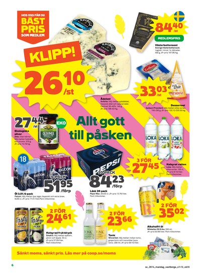 Stora Coop reklamblad i vecka 14 sida 6