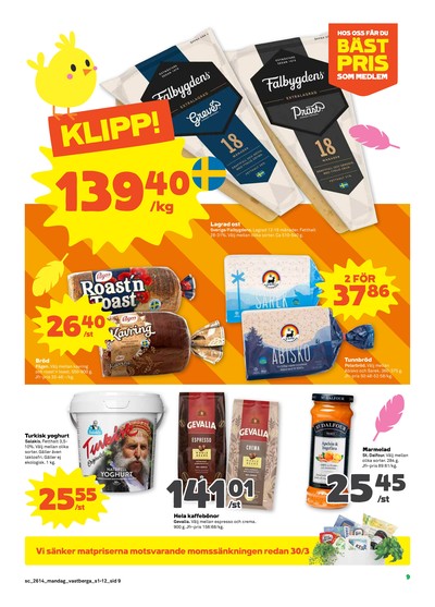 Stora Coop reklamblad i vecka 14 sida 9