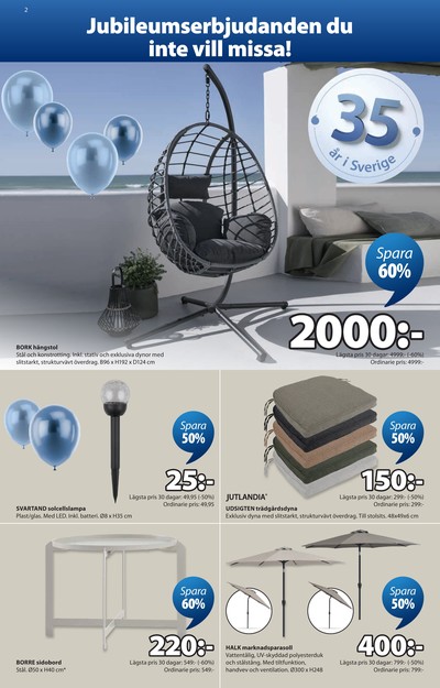 Jysk reklamblad i vecka 14 sida 3