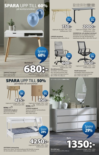 Jysk reklamblad i vecka 14 sida 23