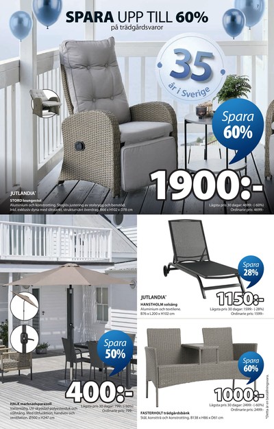 Jysk reklamblad i vecka 14 sida 8