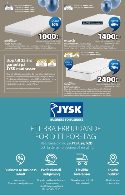 Jysk reklamblad i vecka 14 sida 9