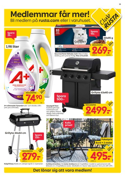 Rusta reklamblad i vecka 14 sida 15