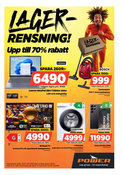 Power reklamblad i vecka 14 sida 1