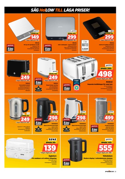 Power reklamblad i vecka 14 sida 39