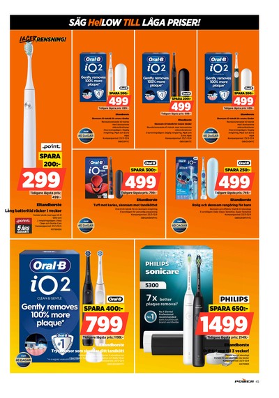 Power reklamblad i vecka 14 sida 45